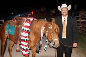 Amateur Owned and Trained Champion, Brent Abbott and She's Country A.